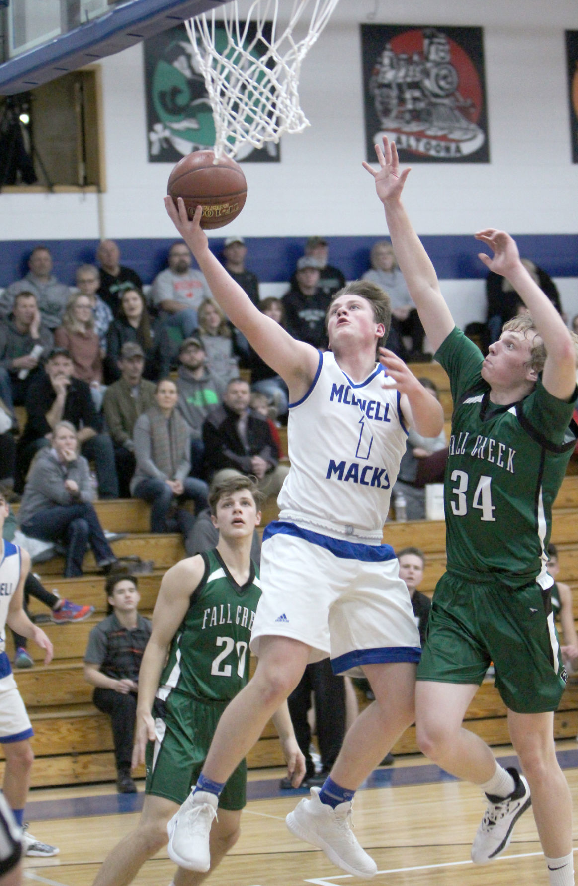 Fall Creek at McDonell boys basketball 12-20-19
